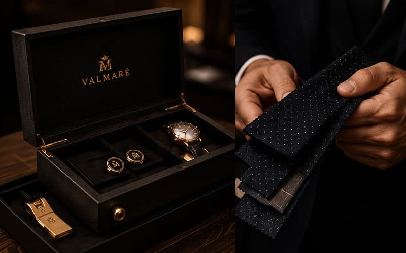 Luxury curated accessories box